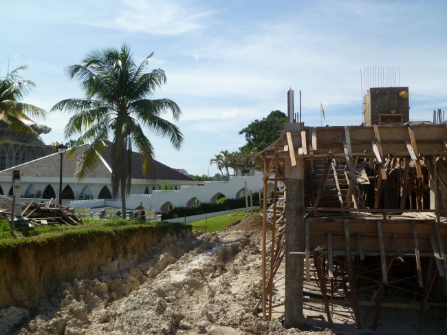 Vast building project at the Governor's Palace