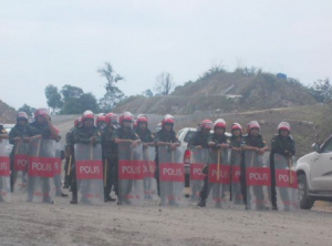 Raban polis napi enggau raban bansa Penan di Murum – nama kebuah sida enda napi raban apek bayat di Melikin?