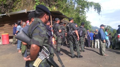 Nama kebuah raban polis nyukung bala tukang tumbang lalu ukai ngelindung bala orang asal ti bempu tanah NCR?