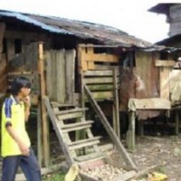 Dwellings of the local Berawan, original owners of Mulu