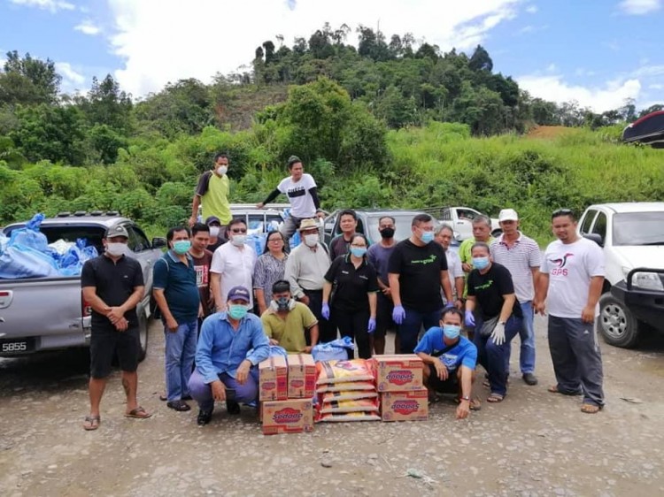 Volunteers facing uncertainty as they seek to bring badly needed provisions to cut off communities in Sarawak